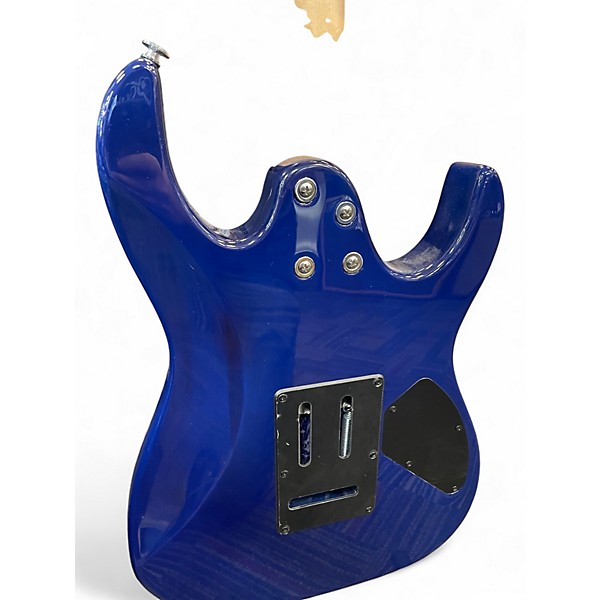 Used Ibanez GRX70QA LH Blue Electric Guitar