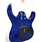 Used Ibanez GRX70QA LH Blue Electric Guitar