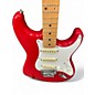 Vintage 1987 Squier Stratocaster Made in Japan red Solid Body Electric Guitar