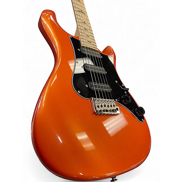Used PRS NF3 Metallic Orange Solid Body Electric Guitar