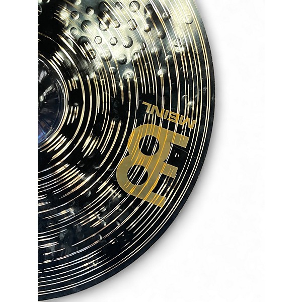 Used MEINL 22in DARK CRASH RIDE Cymbal