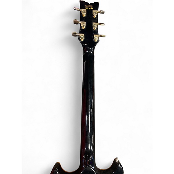 Vintage 1986 Ibanez AR120 Black Solid Body Electric Guitar