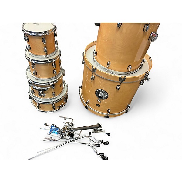 Used Gretsch Drums 7 Piece Catalina Maple Natural Drum Kit