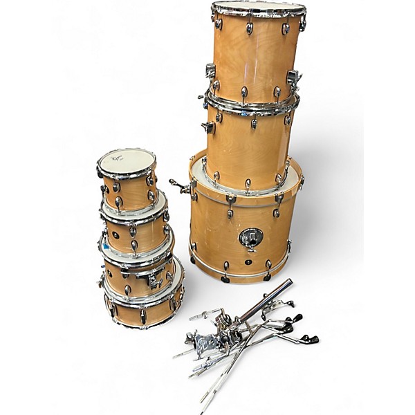 Used Gretsch Drums 7 Piece Catalina Maple Natural Drum Kit