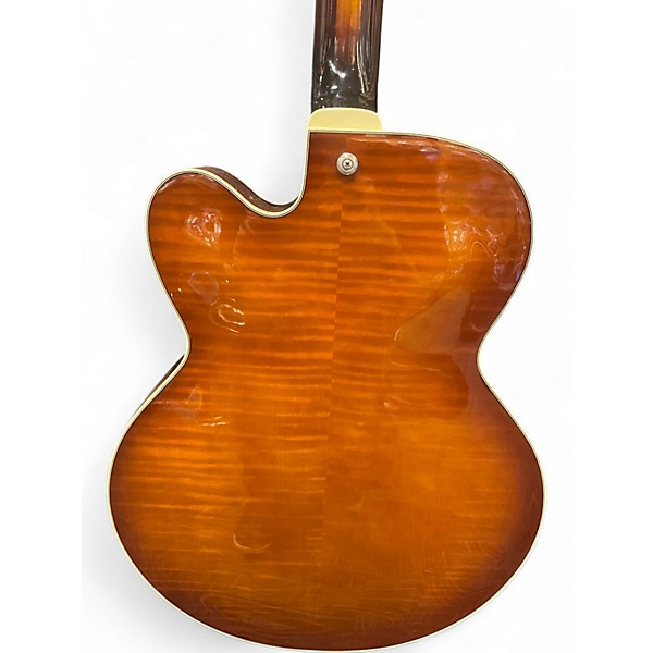 Used Ibanez AF85-VLS-12-01 Trans Amber Hollow Body Electric Guitar