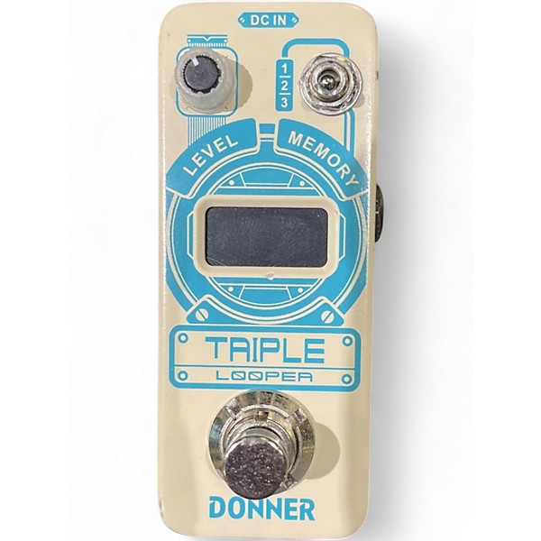 Used Donner TRIPLE LOOPER Pedal