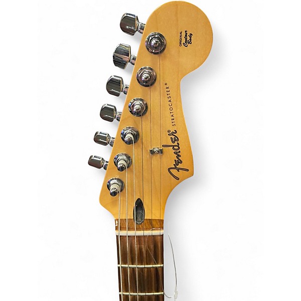 Used Fender Special Edition Player Stratocaster HSS Candy Red Burst Solid Body Electric Guitar