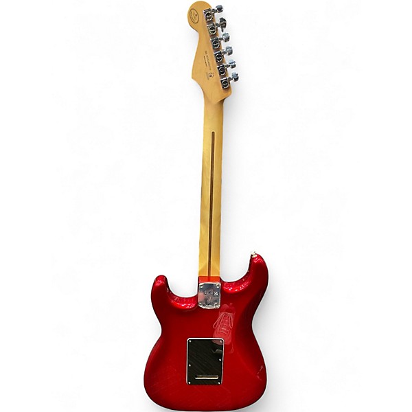 Used Fender Special Edition Player Stratocaster HSS Candy Red Burst Solid Body Electric Guitar