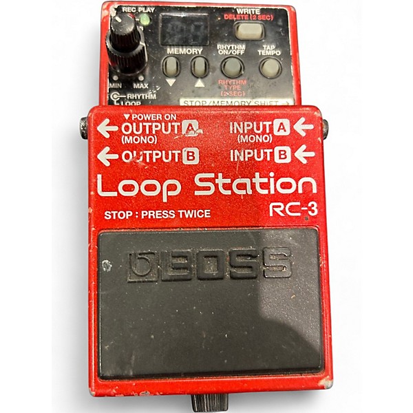 Used BOSS RC3 Loop Station Pedal