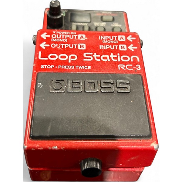 Used BOSS RC3 Loop Station Pedal