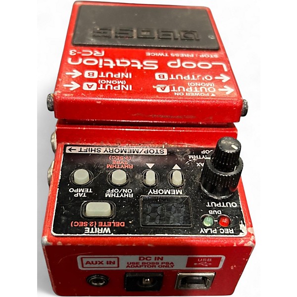 Used BOSS RC3 Loop Station Pedal