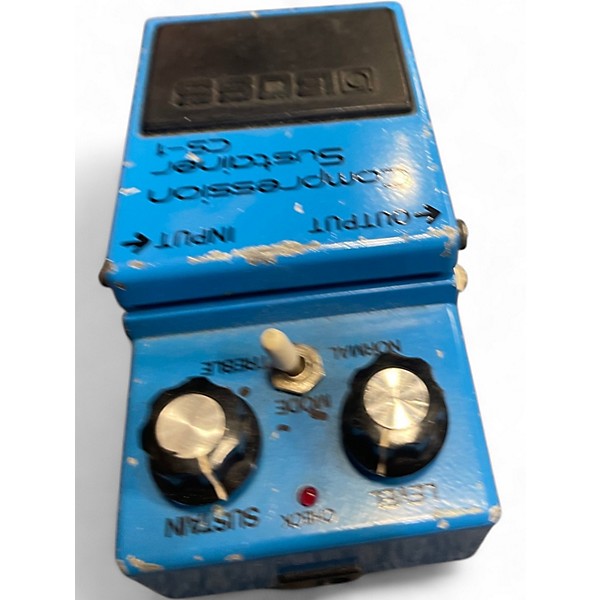 Used BOSS CS1 COMPRESSOR Effect Pedal