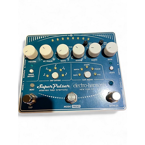 Used Electro-Harmonix Super Pulsar Tremolo Effect Pedal