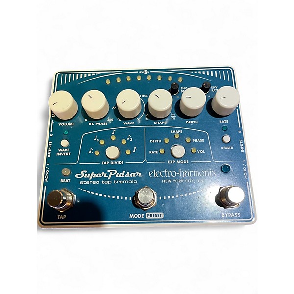Used Electro-Harmonix Super Pulsar Tremolo Effect Pedal