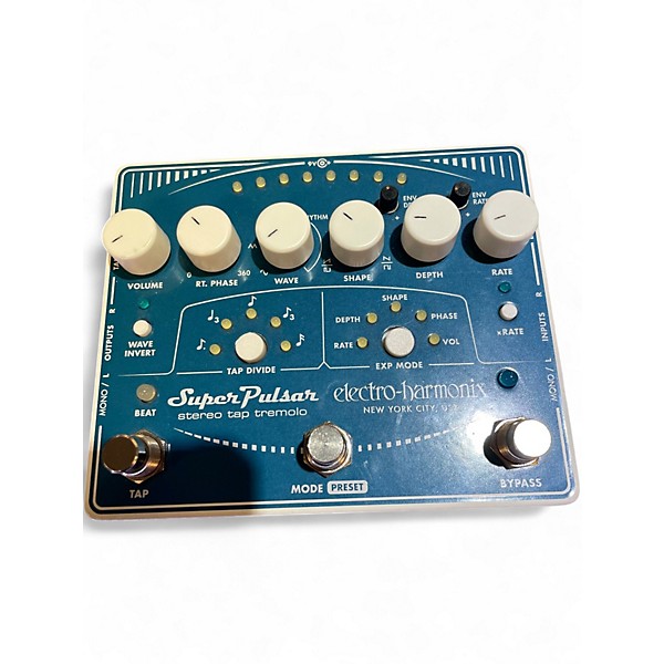 Used Electro-Harmonix Super Pulsar Tremolo Effect Pedal
