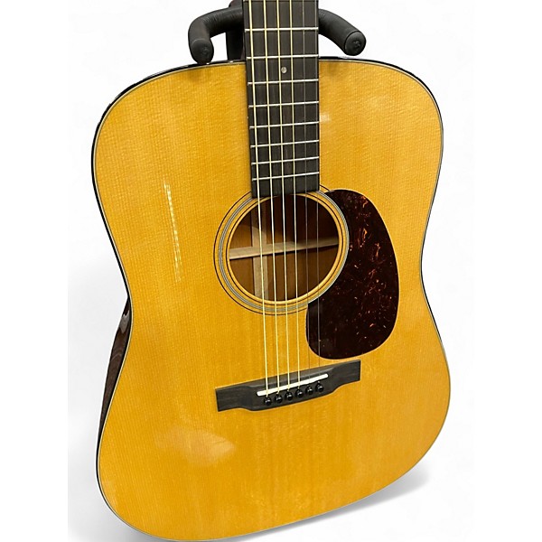 Used Martin D18 Natural Acoustic Guitar