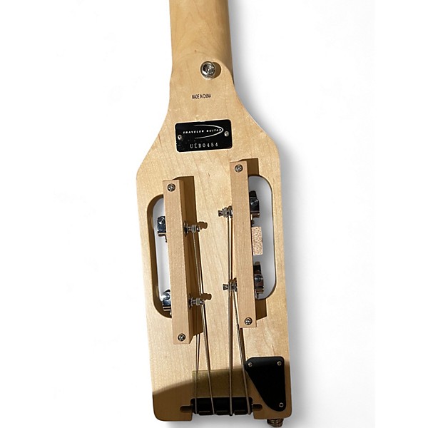 Used Traveler Guitar Ultra Light Bass Natural Electric Bass Guitar