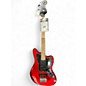Used Squier Vintage Modified Jaguar Bass RED Electric Bass Guitar thumbnail