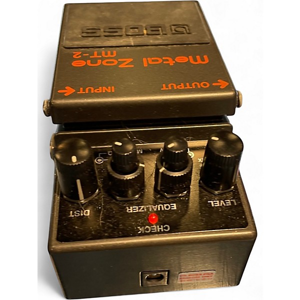 Used BOSS MT2 Metal Zone Distortion Effect Pedal