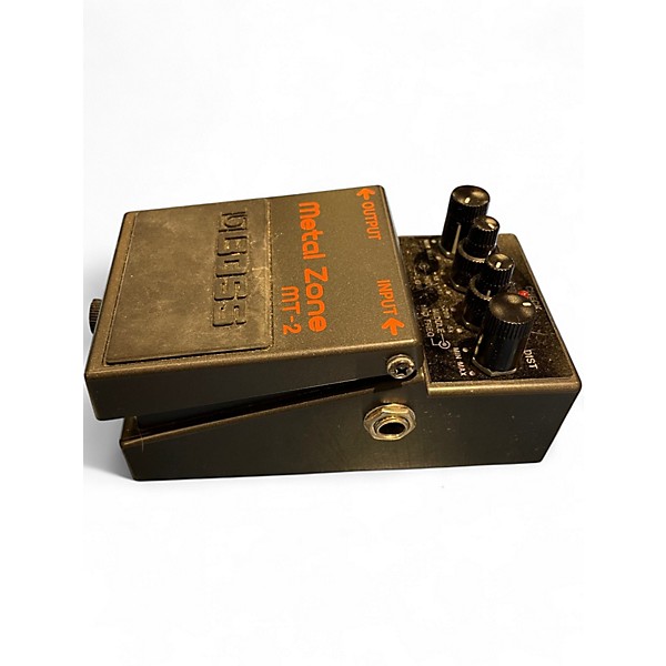 Used BOSS MT2 Metal Zone Distortion Effect Pedal