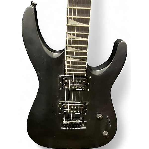 Used Jackson JS22 Dinky Black Solid Body Electric Guitar