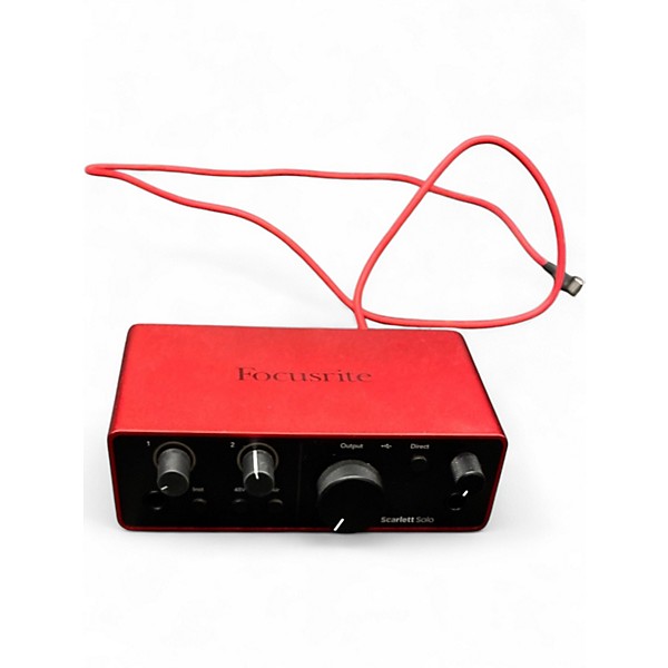 Used Focusrite SCARLET SOLO GEN 4 Audio Interface