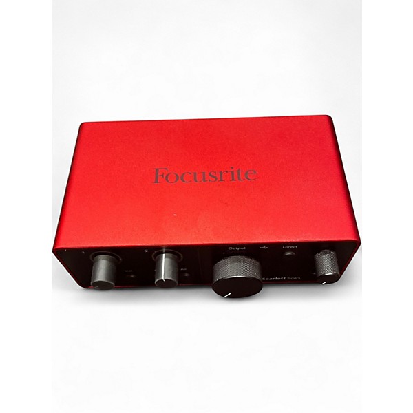 Used Focusrite SCARLET SOLO GEN 4 Audio Interface