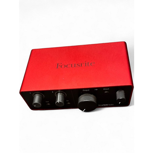 Used Focusrite SCARLET SOLO GEN 4 Audio Interface