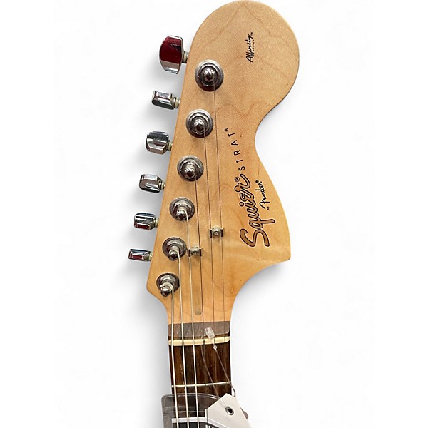 Used Squier Affinity Stratocaster Natural Solid Body Electric Guitar