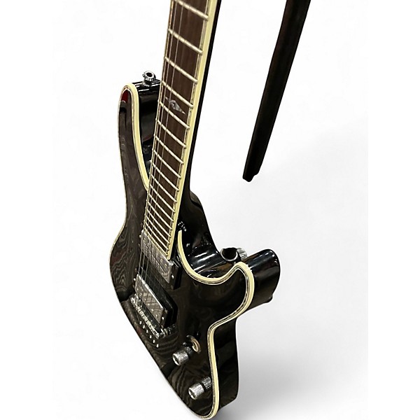 Used Schecter Guitar Research C1 ELITE BLACK Solid Body Electric Guitar
