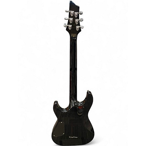 Used Schecter Guitar Research C1 ELITE BLACK Solid Body Electric Guitar