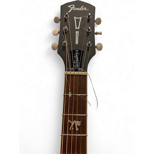 Used Fender Tim Armstrong Hellcat Natural Acoustic Electric Guitar