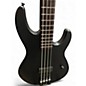 Used ESP LTD AP4 Black Metal Satin Black Electric Bass Guitar