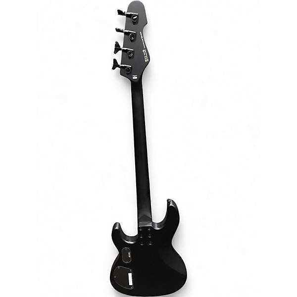 Used ESP LTD AP4 Black Metal Satin Black Electric Bass Guitar