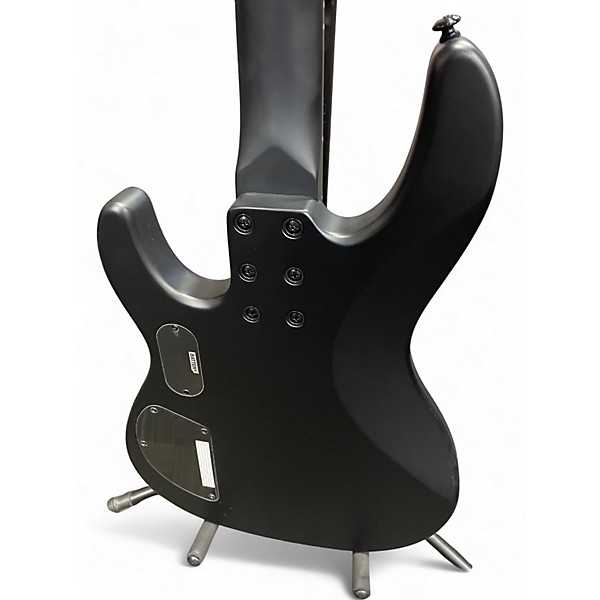 Used ESP LTD AP4 Black Metal Satin Black Electric Bass Guitar