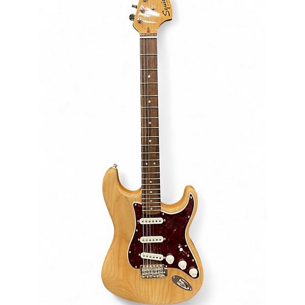 Used Squier CLASSIC VIBE 70'S STRATOCASTER NATURAL Solid Body Electric Guitar