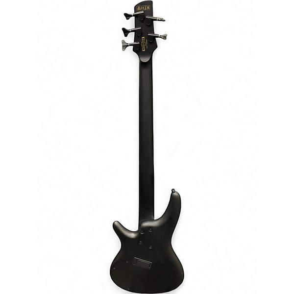 Used Ibanez SRMS625EX Flat Black Electric Bass Guitar