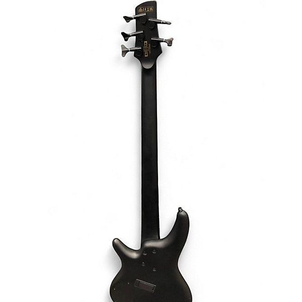 Used Ibanez SRMS625EX Flat Black Electric Bass Guitar