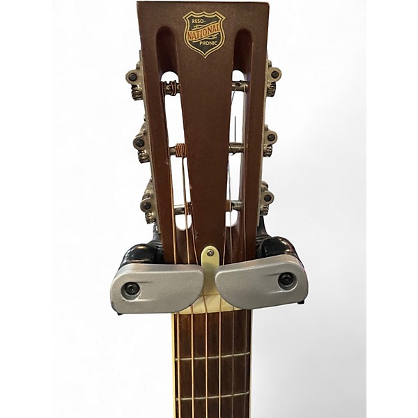 Used National Delphi  Blue Burst Resonator Guitar