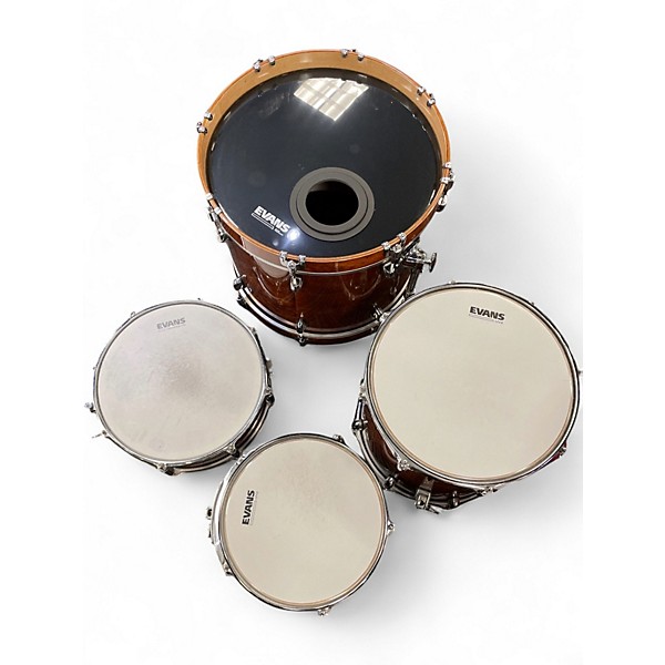 Used Gretsch Drums 4 Piece Catalina Club Series Walnut Drum Kit