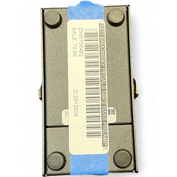 Used Sadowsky Pedals SBP2 Bass Preamp Effect Pedal