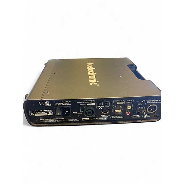 Used TC Electronic RH750 Bass Amp Head