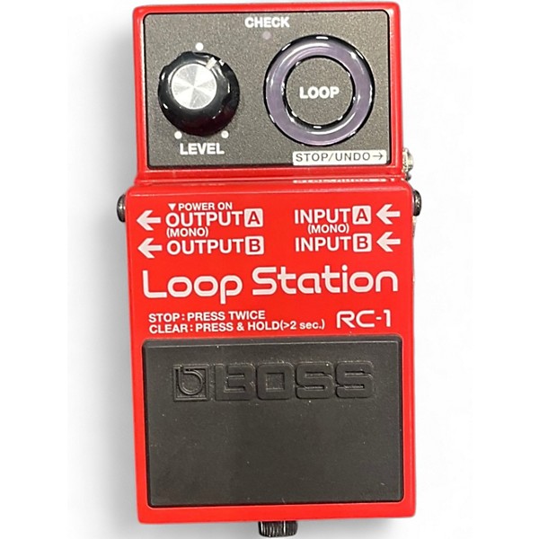 Used BOSS RC1 Loop Station Pedal