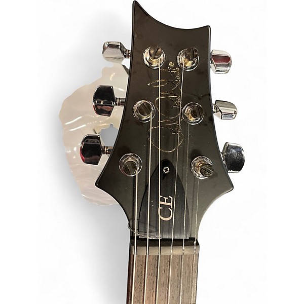 Used PRS CE24 Black Solid Body Electric Guitar