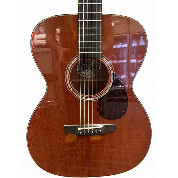 Used Collings OM1 Deep Body Mahogany Natural Acoustic Electric Guitar