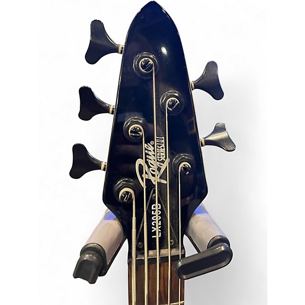 Used Rogue LX205B Candy Apple Red Electric Bass Guitar