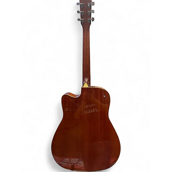 Used Yamaha FGC-TA Natural Acoustic Electric Guitar