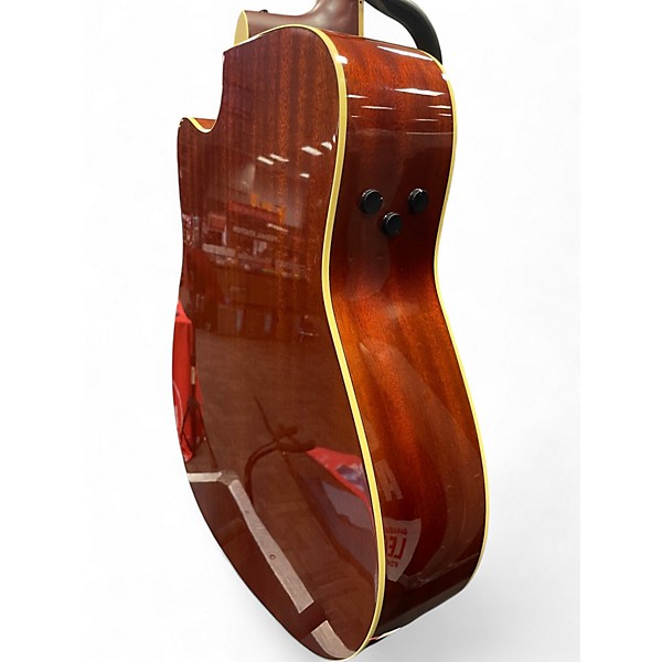 Used Yamaha FGC-TA Natural Acoustic Electric Guitar