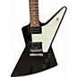 Used Gibson Explorer Black and White Solid Body Electric Guitar