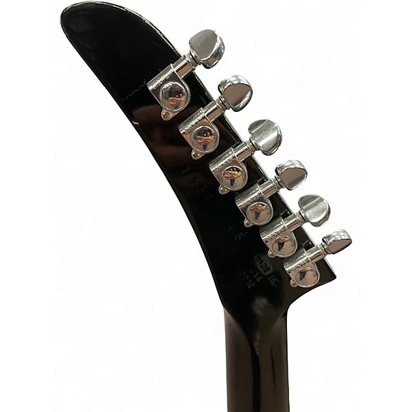 Used Gibson Explorer Black and White Solid Body Electric Guitar